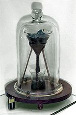 Picture of the pitch drop experiment