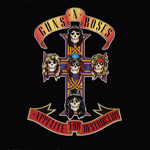 Guns N' Roses - Appetite For Destruction album cover